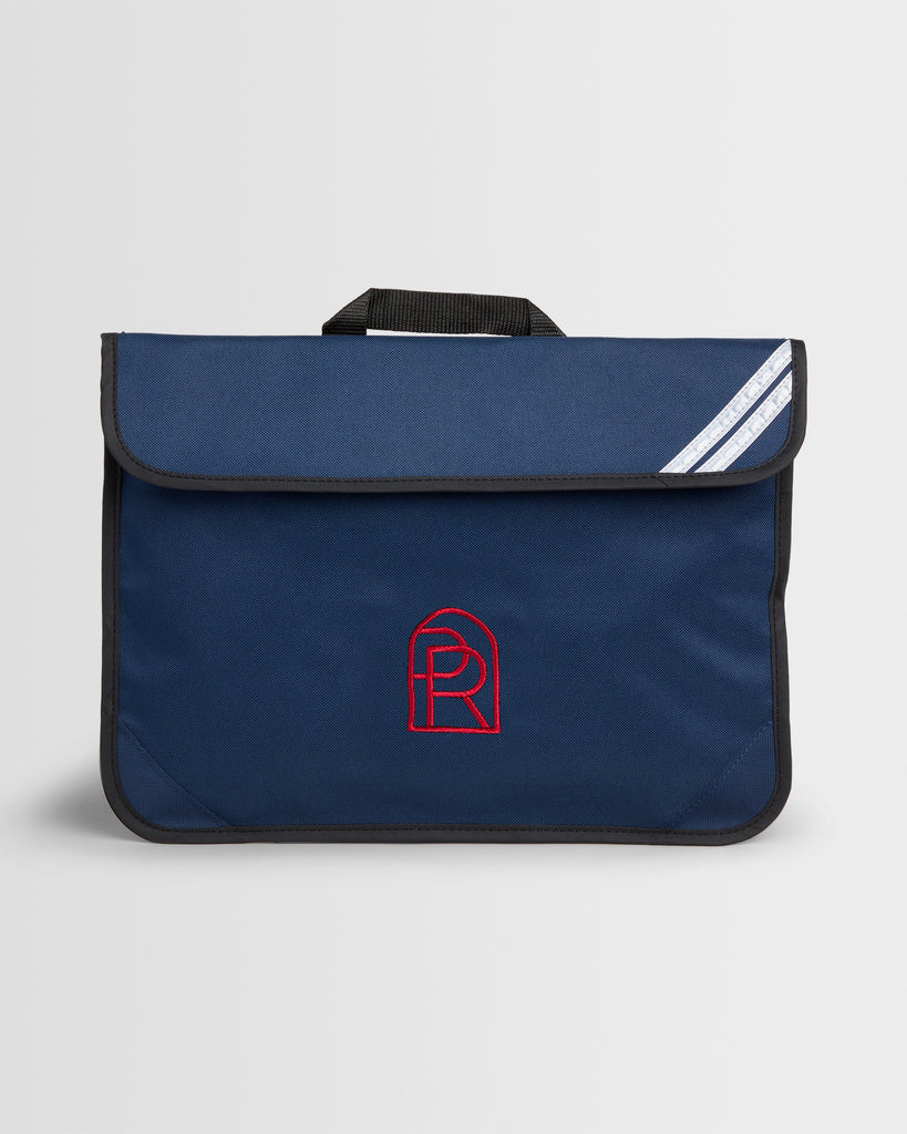 POR Navy Book bag Front