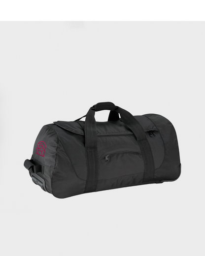 POR Black Wheeled Boarding Holdall Front