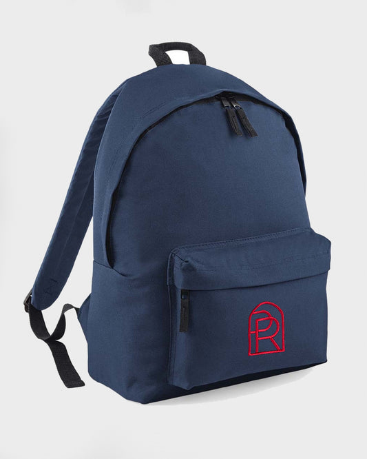 POR Navy Swimming Backpack (Pre-prep) Front