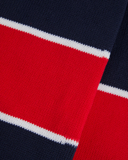 Unisex Navy/Red Match Socks
