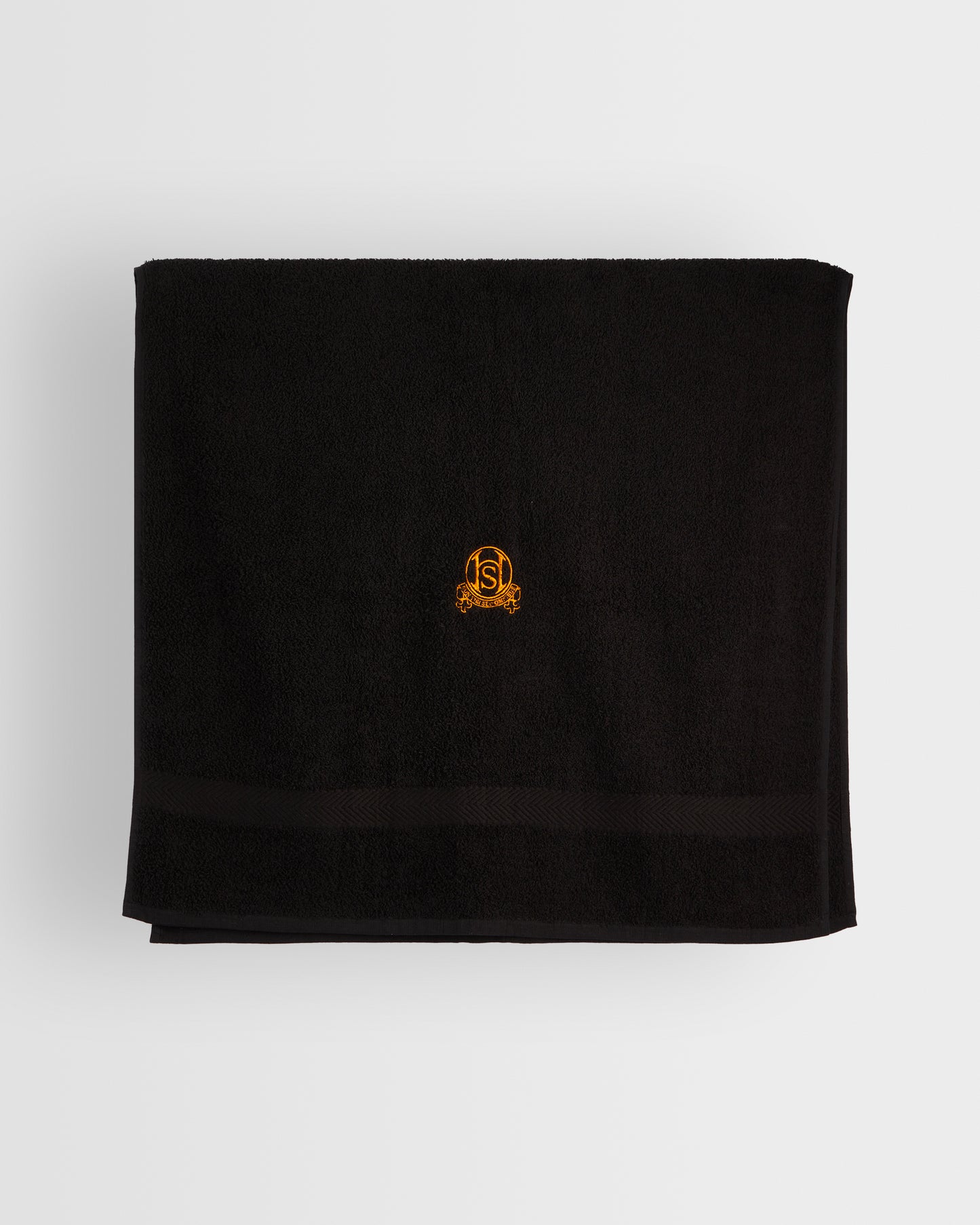 Black Swim Towel