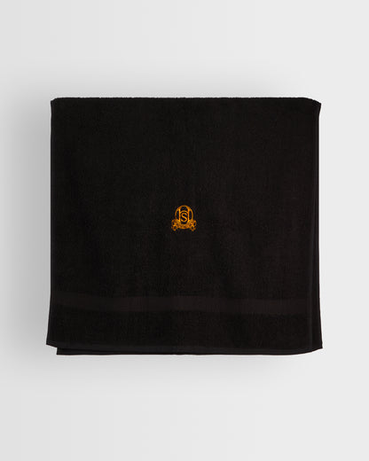 Black Swim Towel