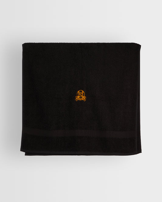 Black Swim Towel
