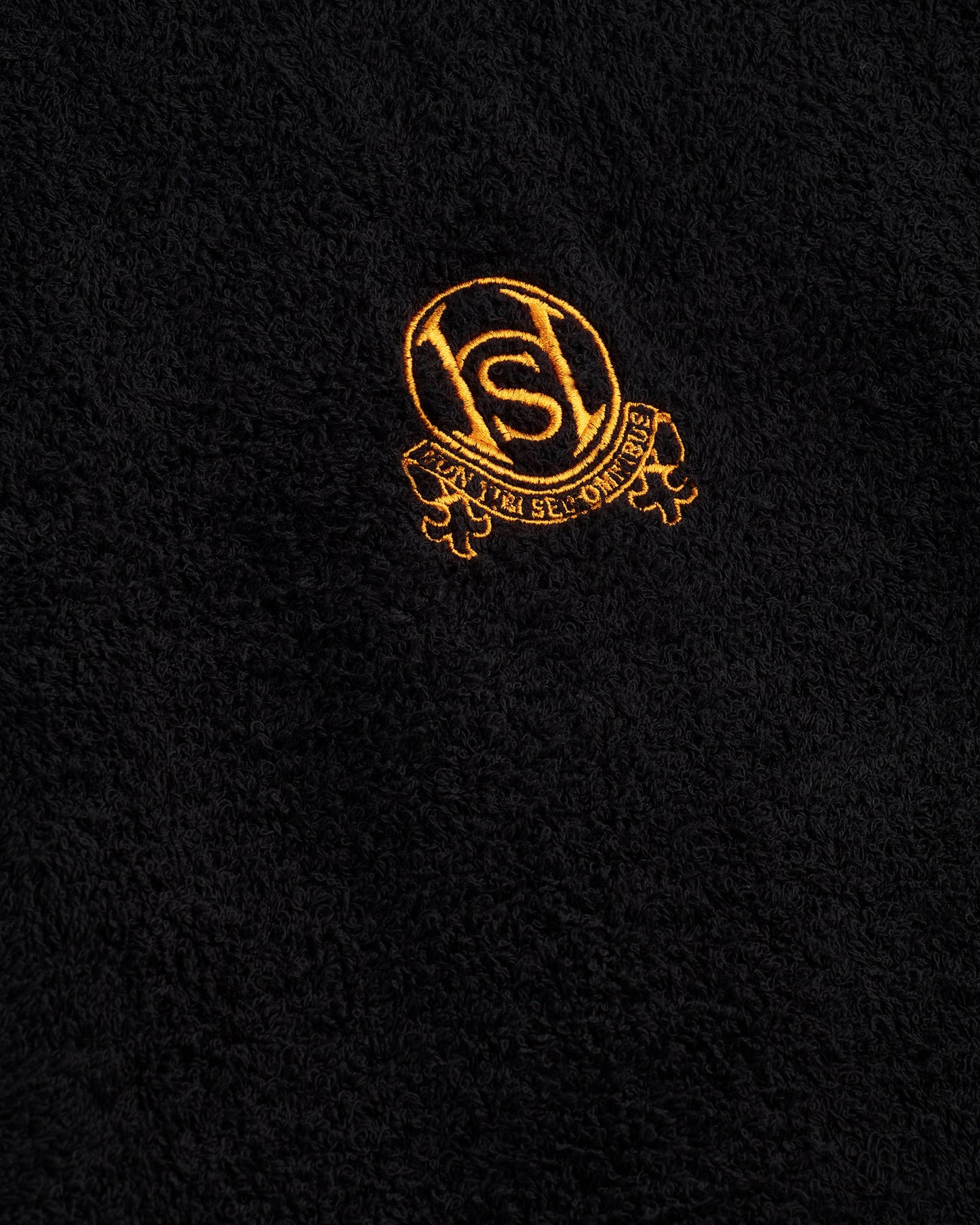 Black Swim Towel