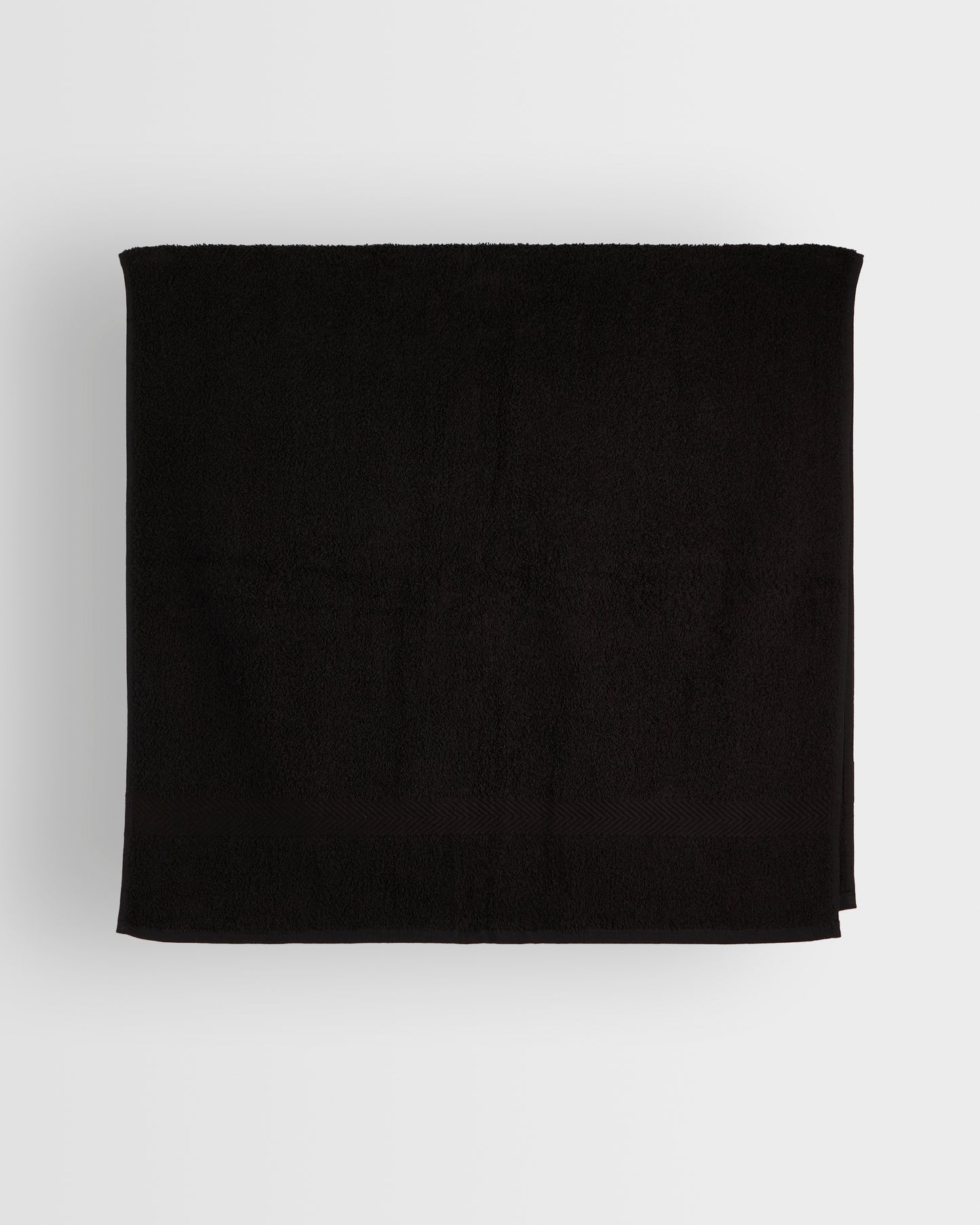 Black Swim Towel