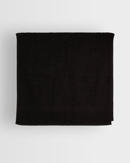Black Swim Towel