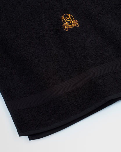 Black Swim Towel