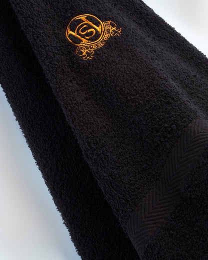 Black Swim Towel