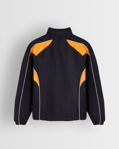Black/Amber Track Top