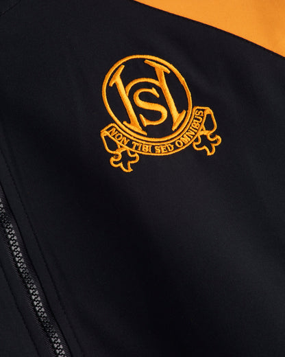 Black/Amber Track Top
