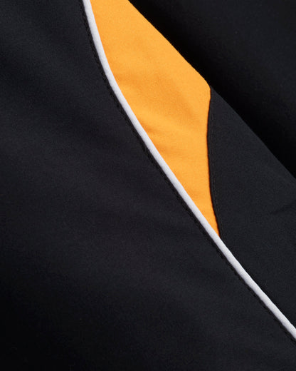 Black/Amber Track Top