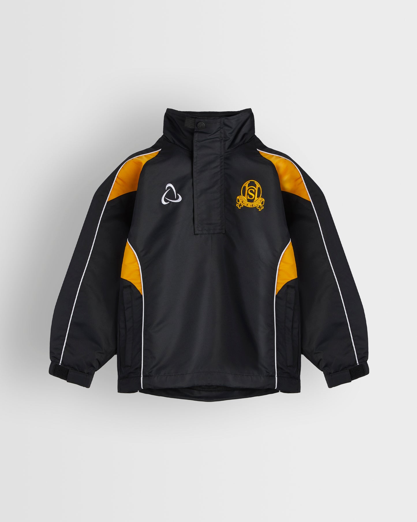 Black/Amber Waterproof Track Top