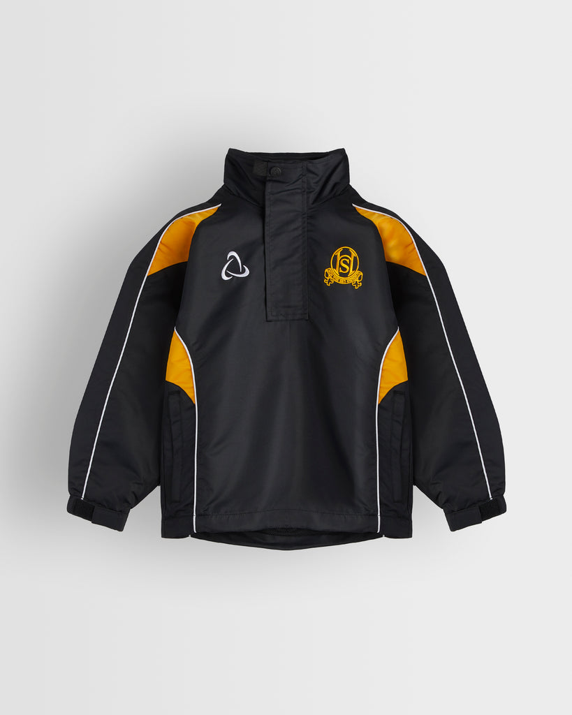 Black/Amber Waterproof Track Top