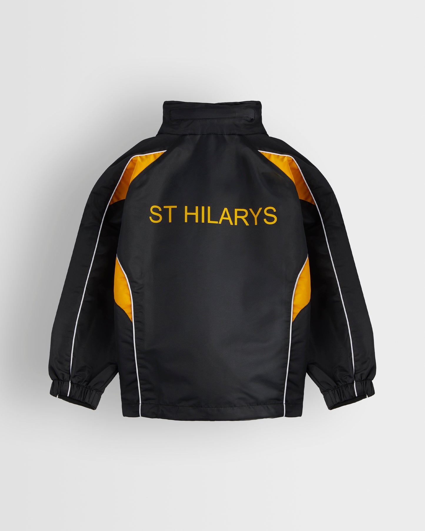 Black/Amber Waterproof Track Top