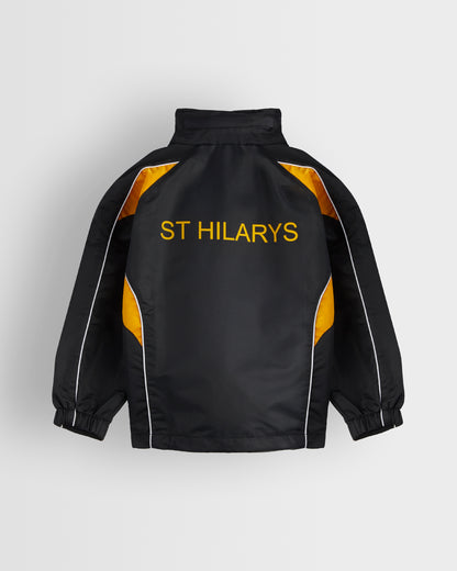 Black/Amber Waterproof Track Top
