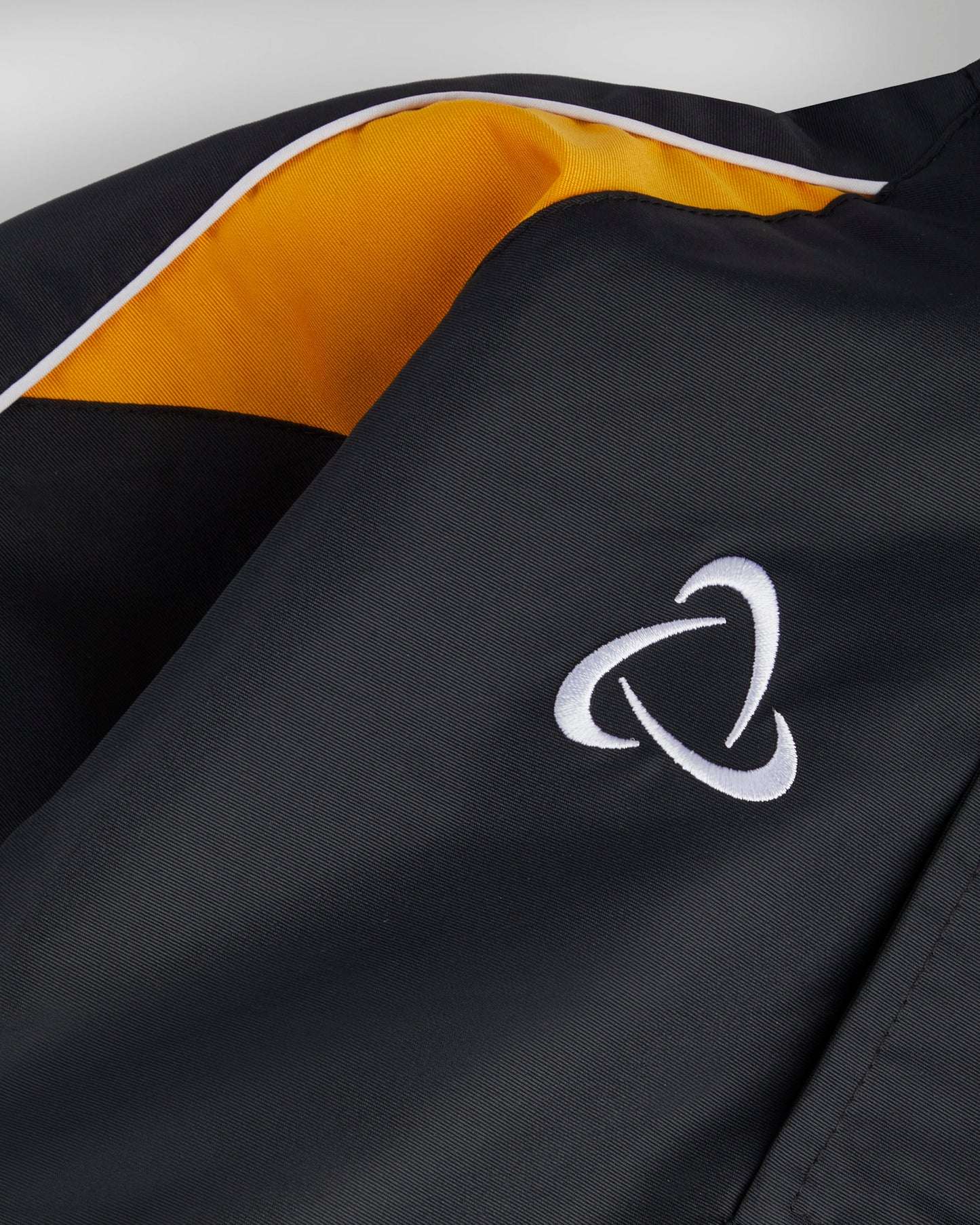 Black/Amber Waterproof Track Top