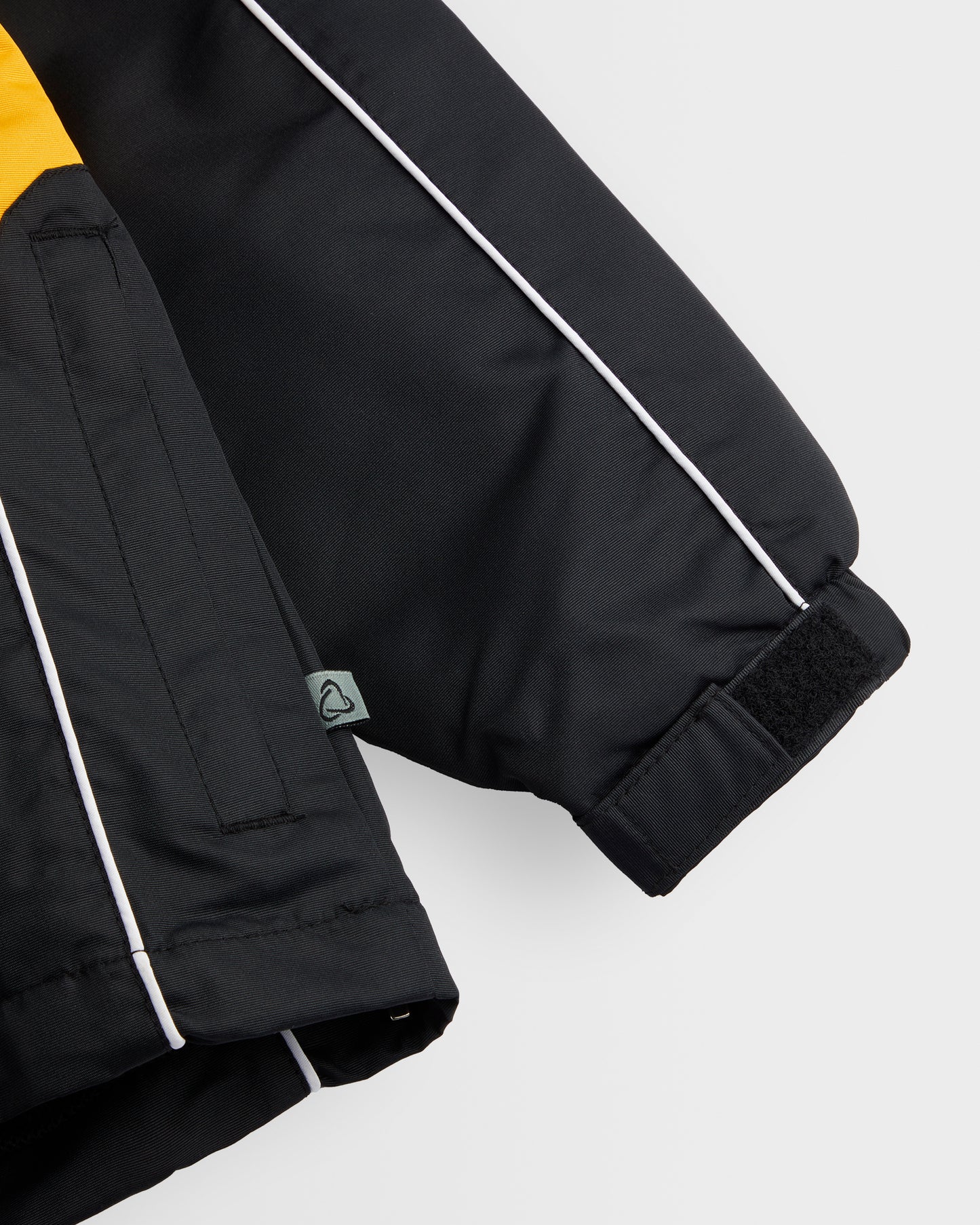 Black/Amber Waterproof Track Top
