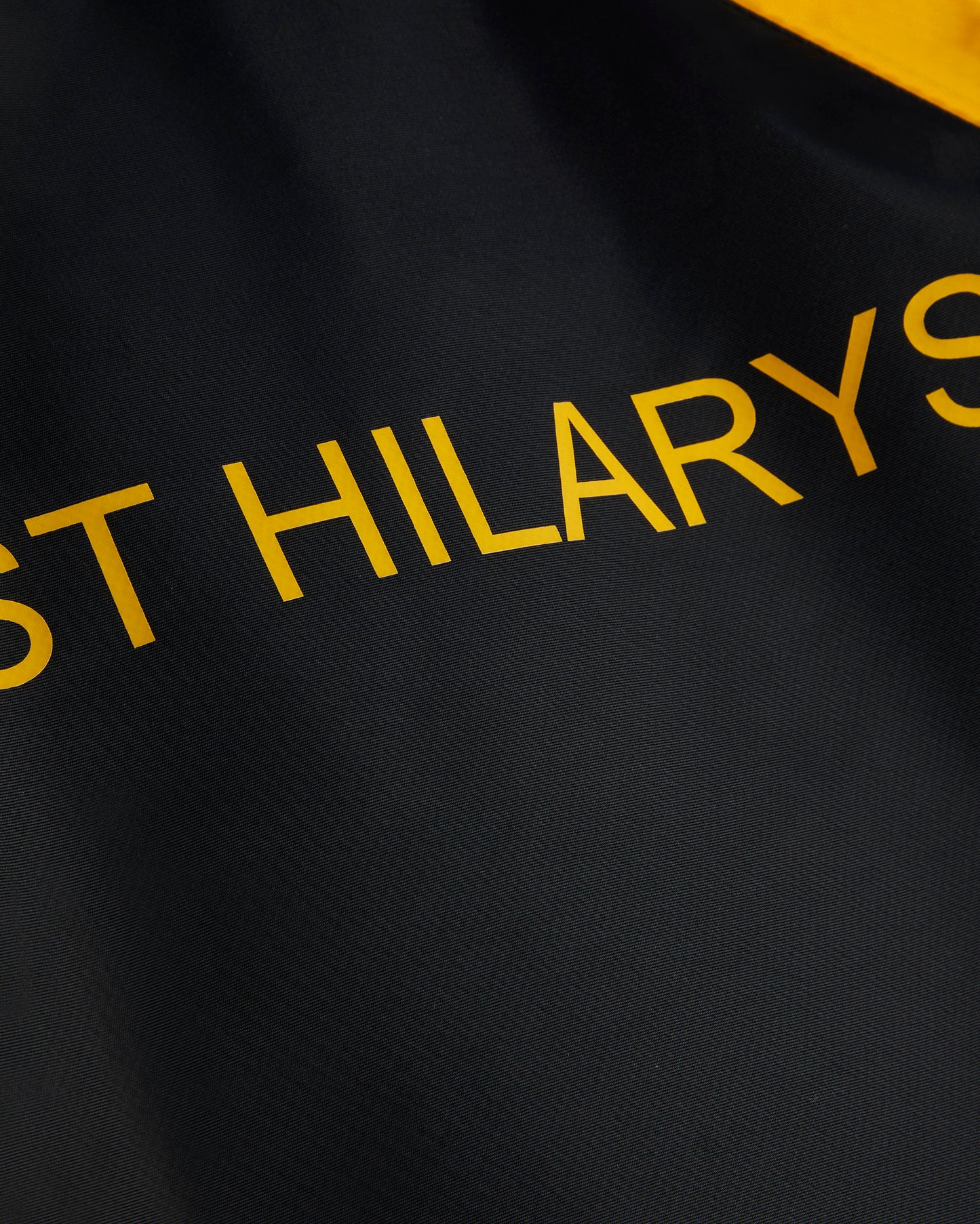 Black/Amber Waterproof Track Top