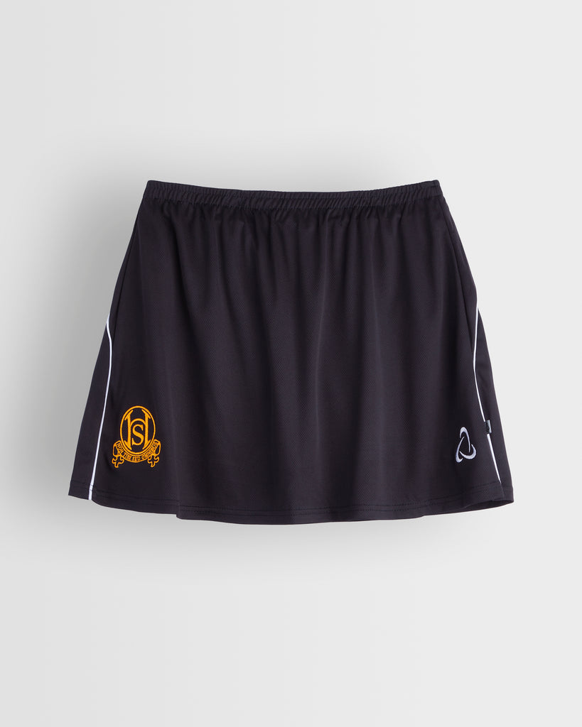 Girls Black Skort