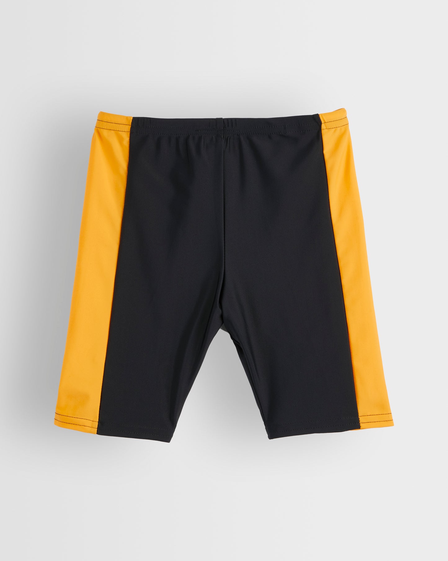 Black-Gold Swim Shorts