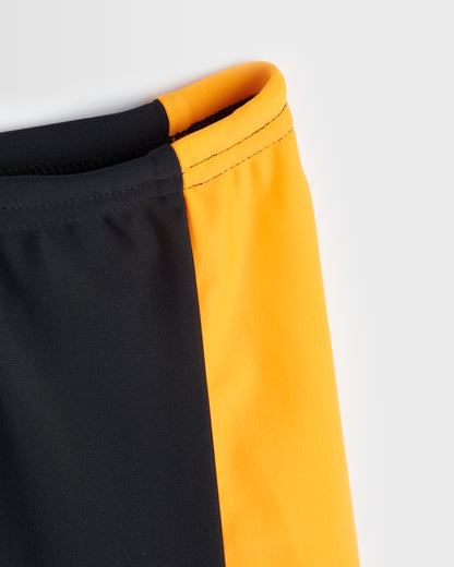 Black-Gold Swim Shorts
