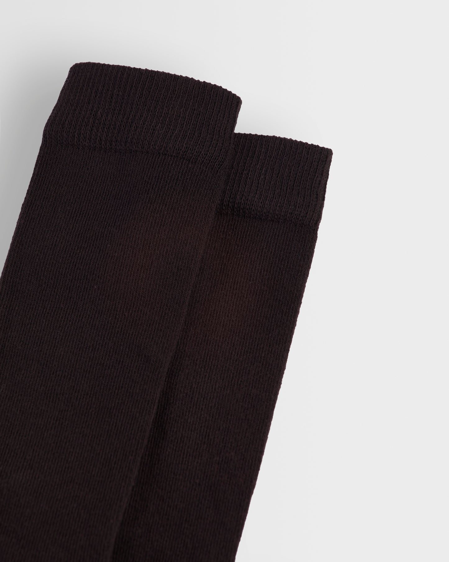 Brown Knee High Socks Twin Pack