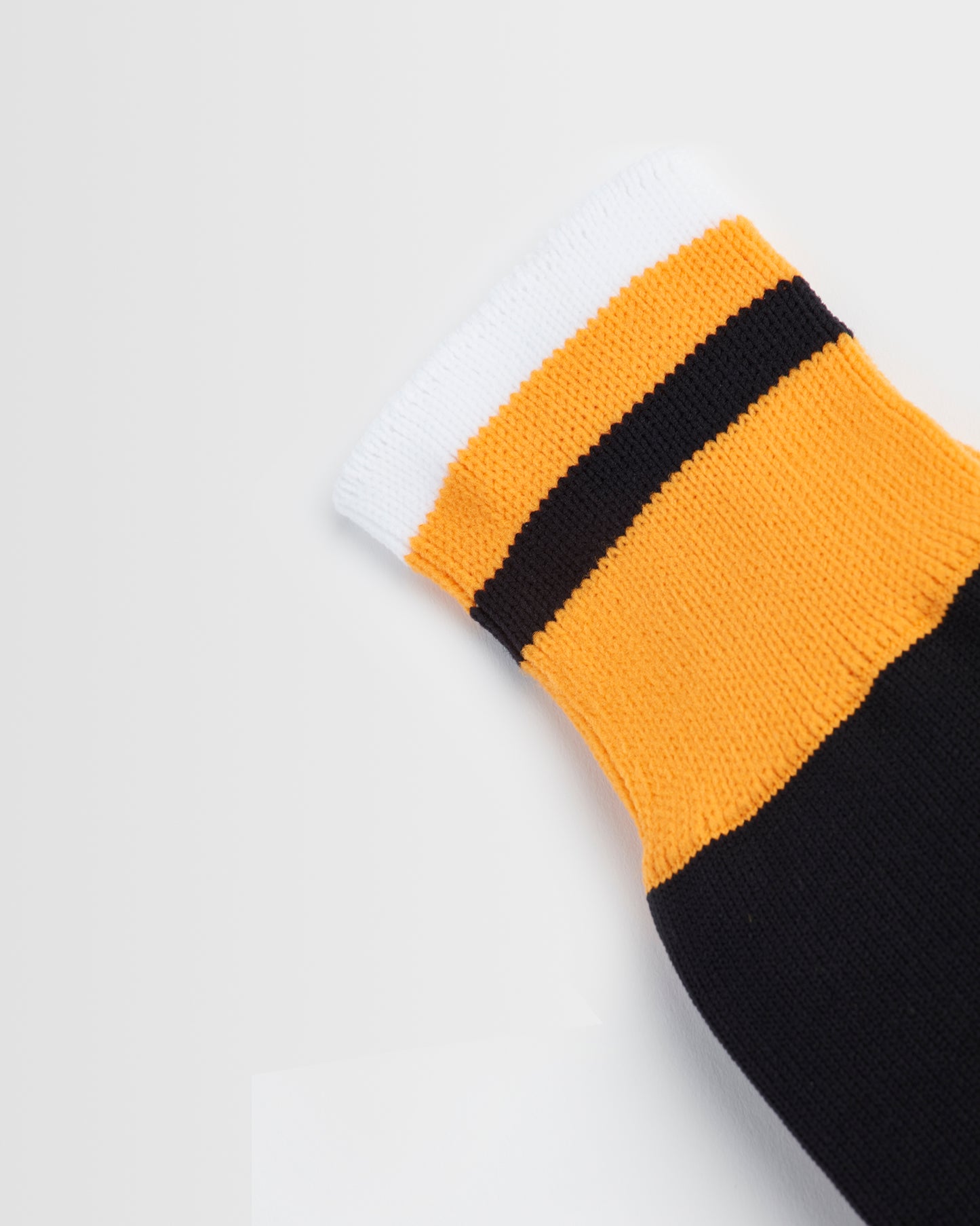 Amber/ Black Game Socks
