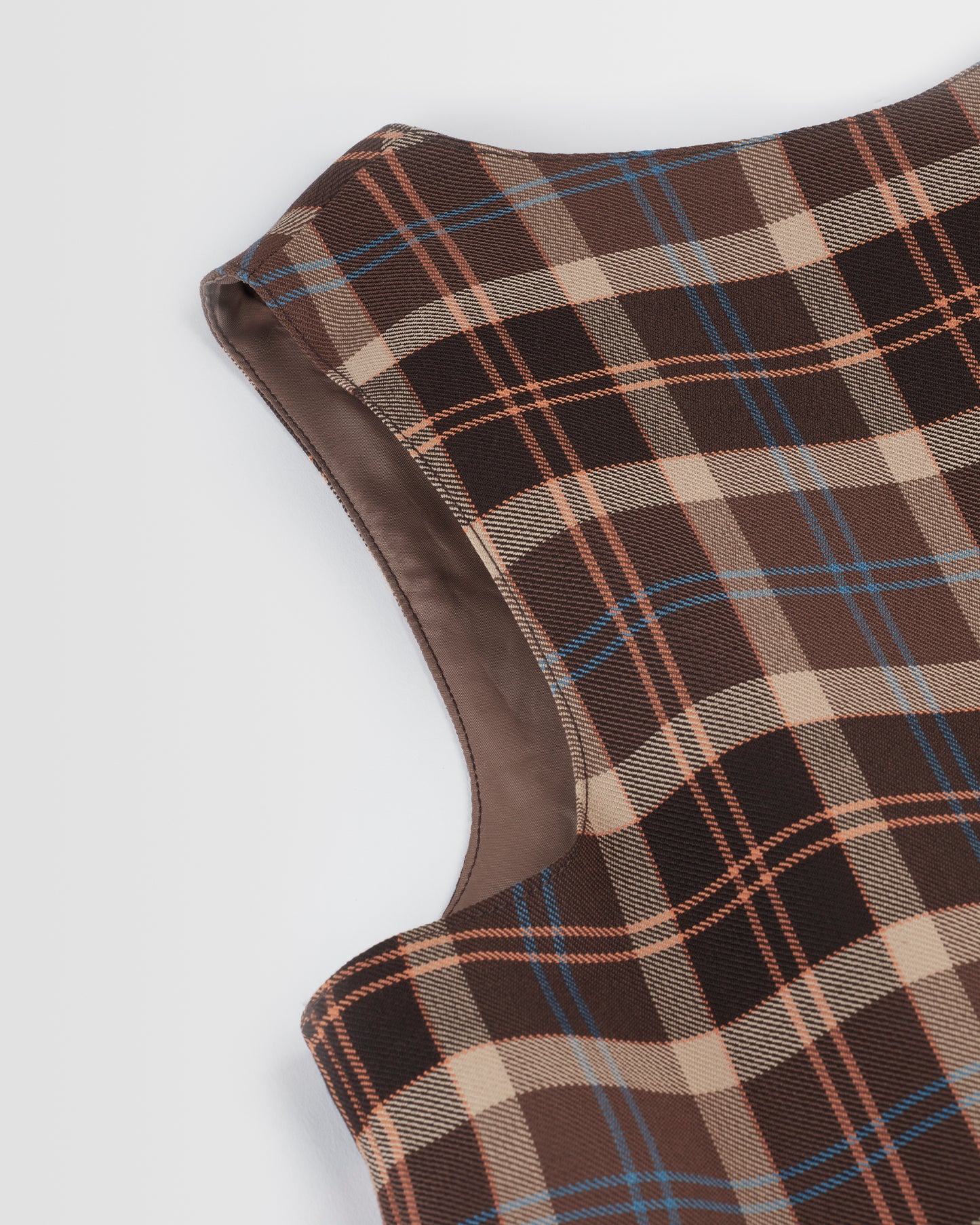 Brown Tartan Tunic