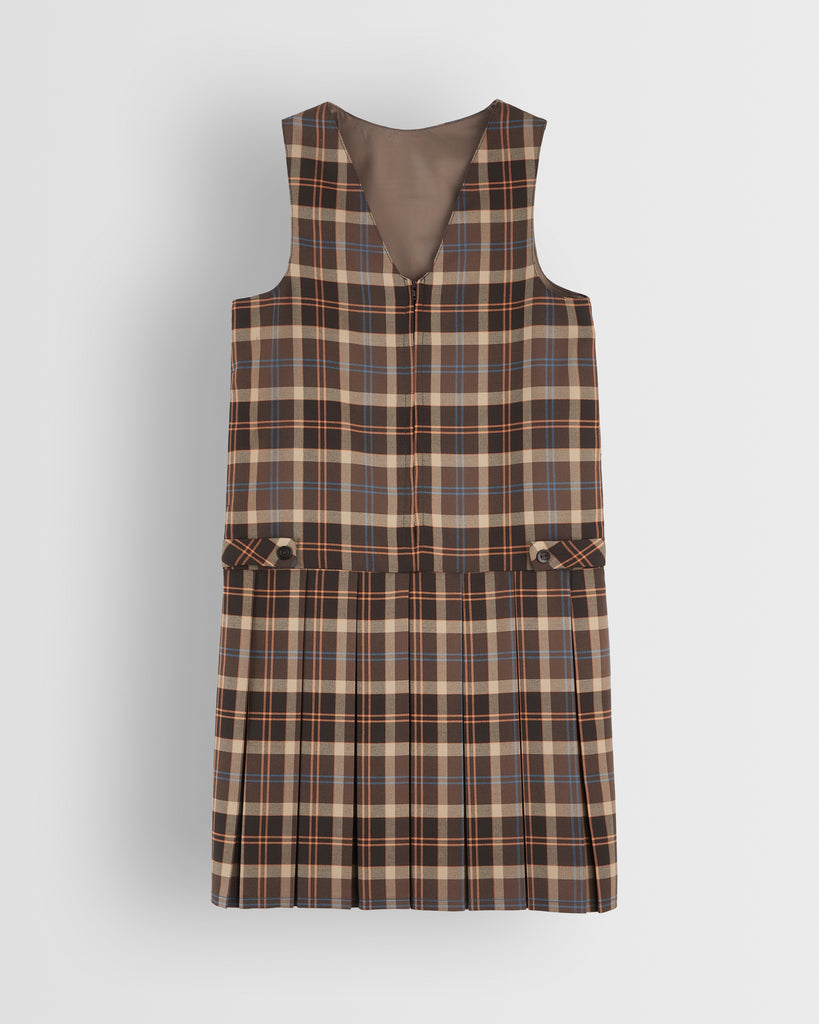 Brown Tartan Tunic