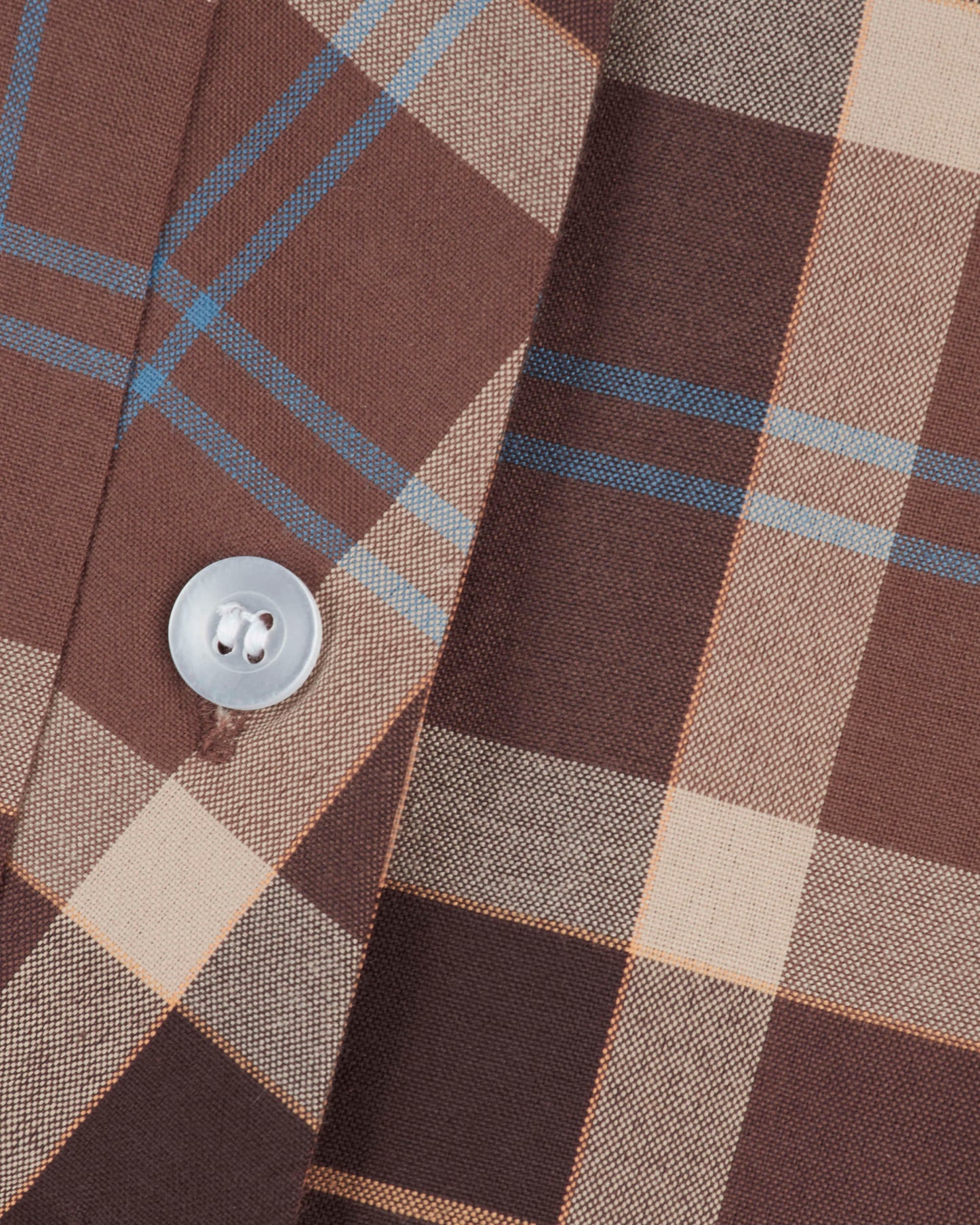 Brown Tartan Summer Dress