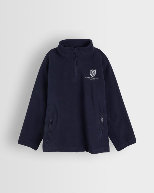 Navy Fleece 1-4 zip