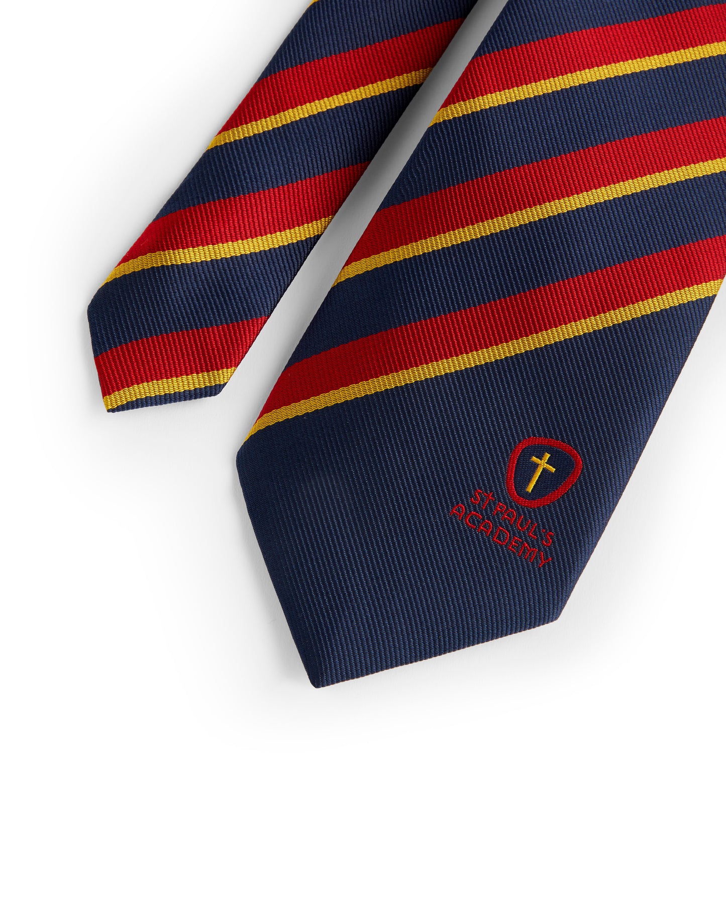 Boys Navy/Red Upper School Tie- Years 10 2025