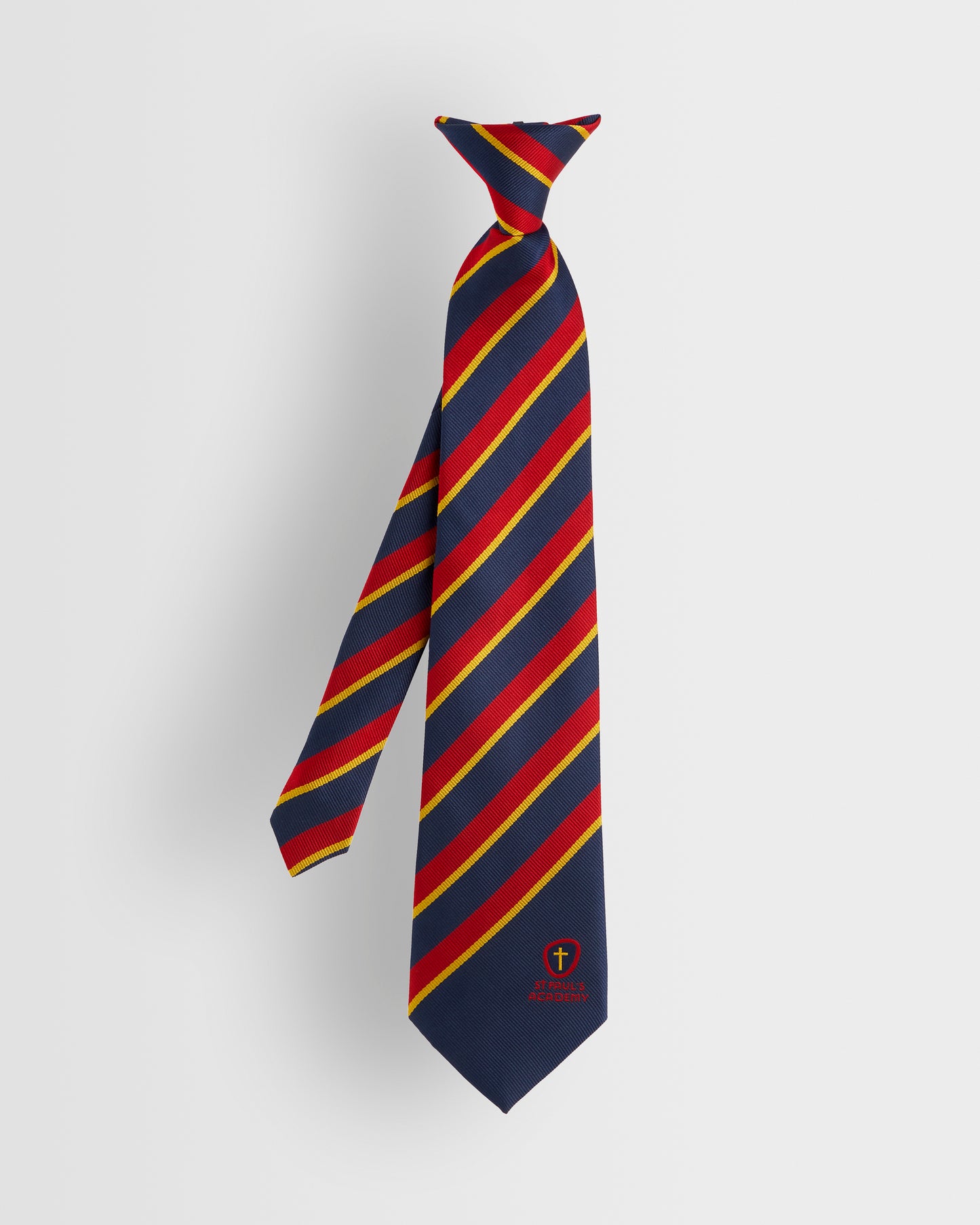 Boys Navy/Red Upper School Tie- Years 10 2025