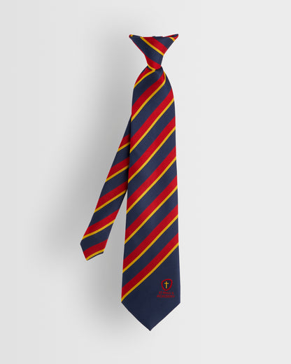 Boys Navy/Red Upper School Tie- Years 10 2025