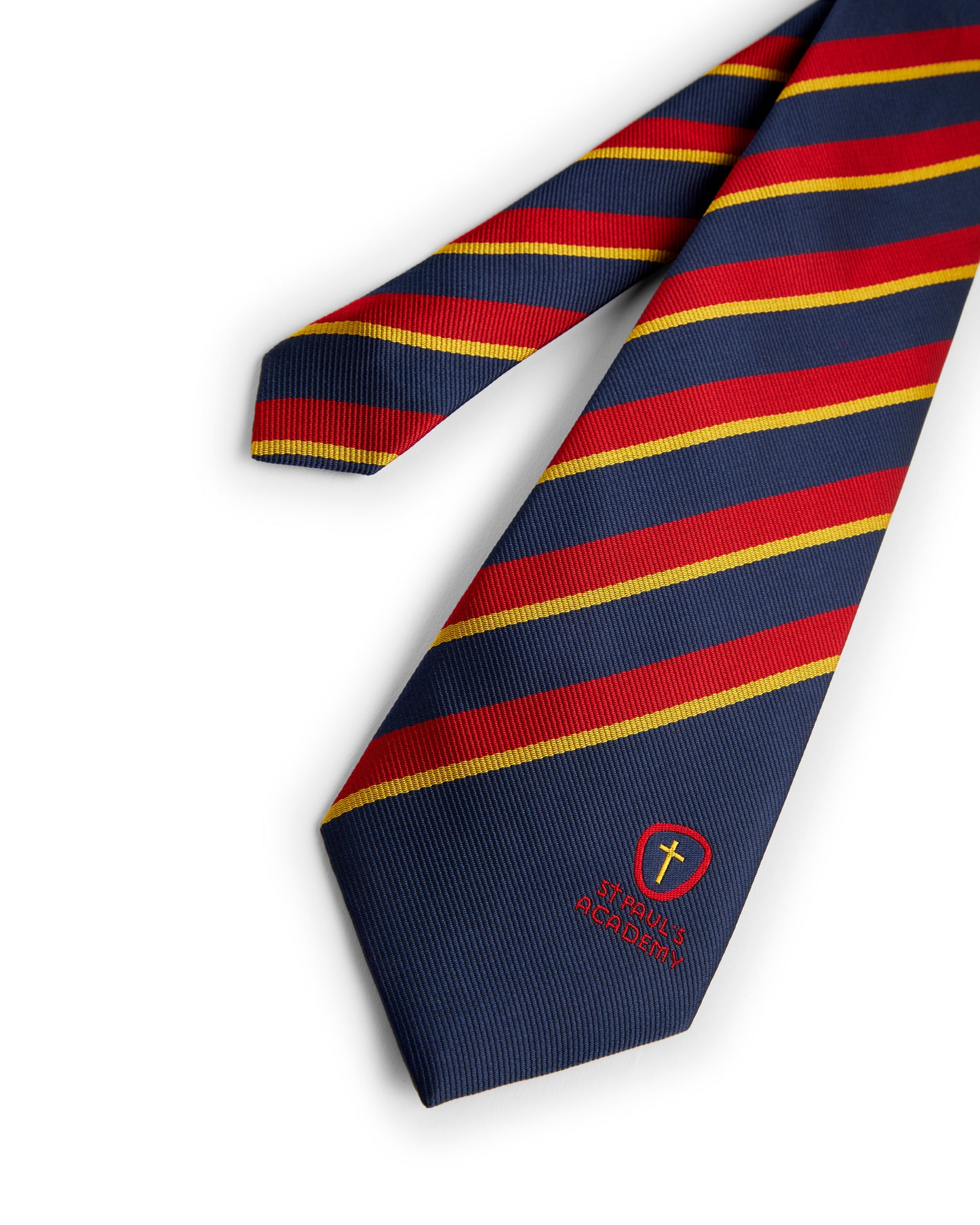 Boys Navy/Red Upper School Tie- Years 10 2025