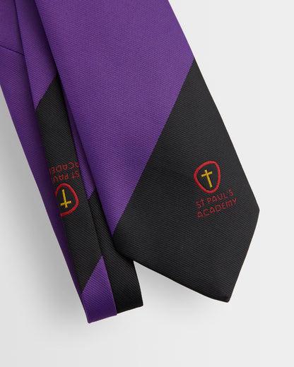 Mauve/Black School Tie - Years 7 September 2026