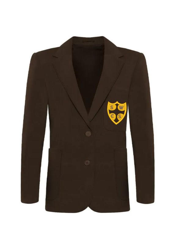 Girls Brown Blazer