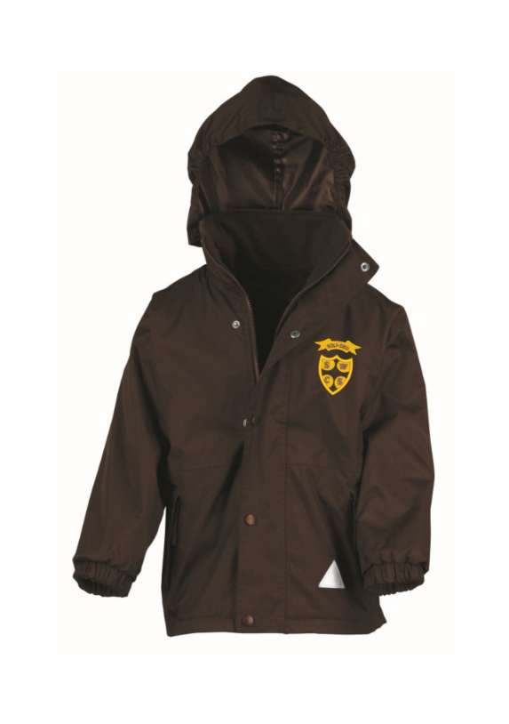 Brown Waterproof Jacket