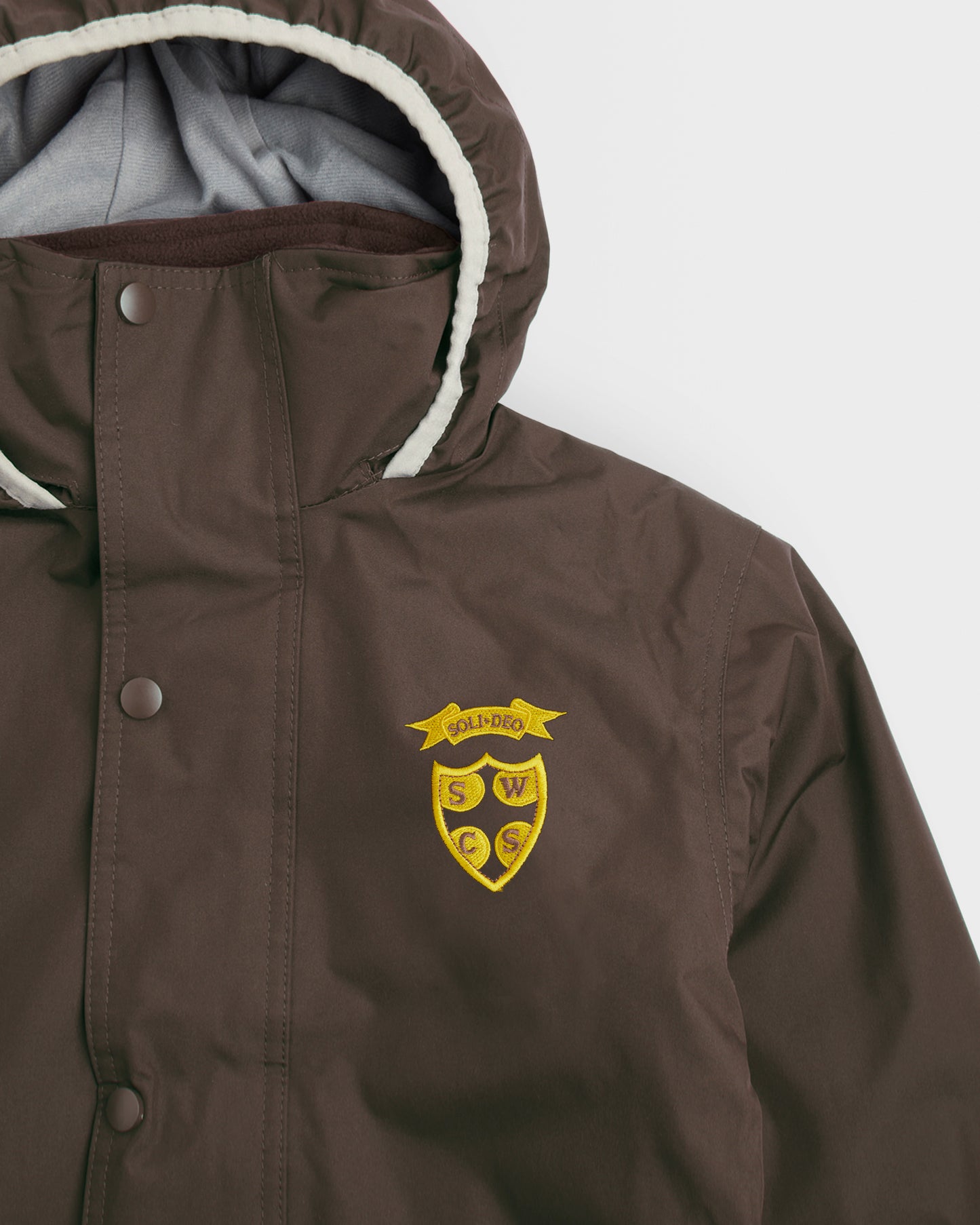 Brown Waterproof Jacket