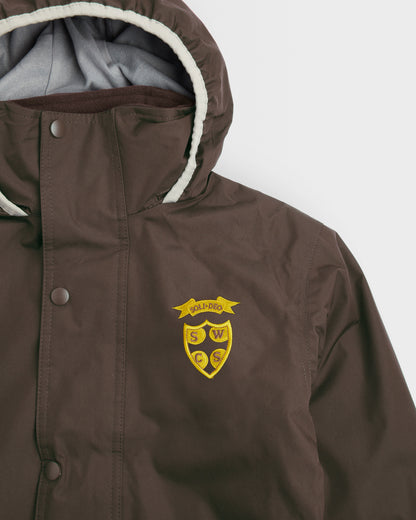 Brown Waterproof Jacket