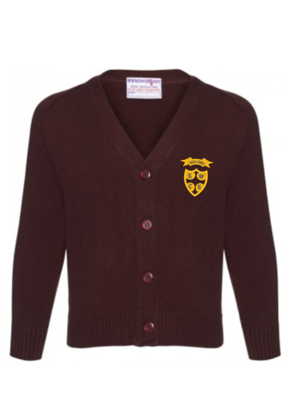 Girls Brown Cardigan