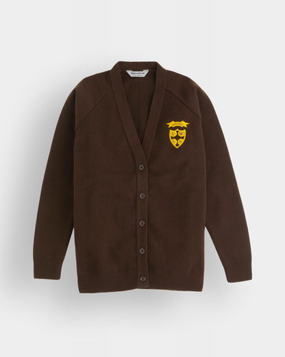 Girls Brown Cardigan