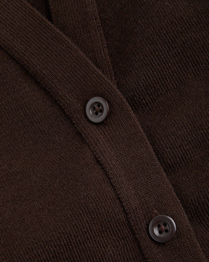 Girls Brown Cardigan