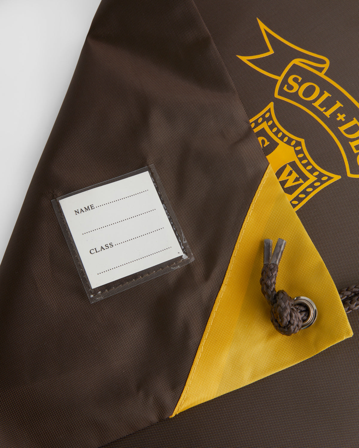 Brown Swim Bag