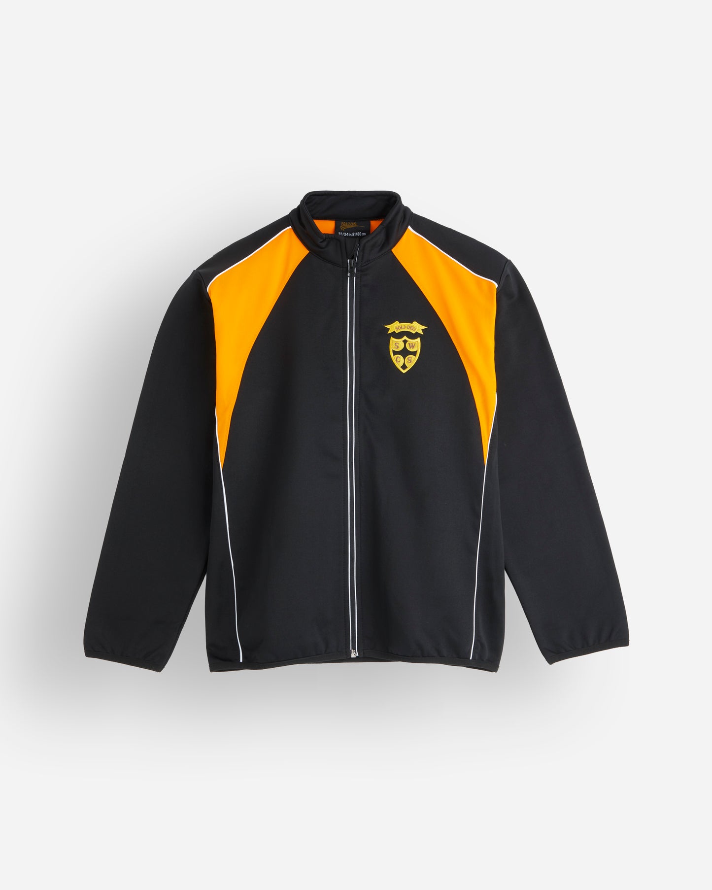 Black/Amber Tracksuit Top