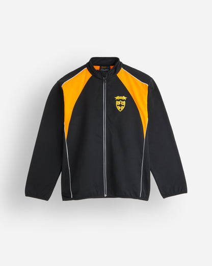 Black/Amber Tracksuit Top