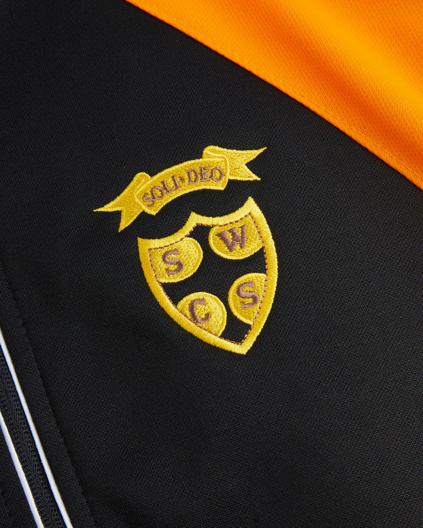 Black/Amber Tracksuit Top