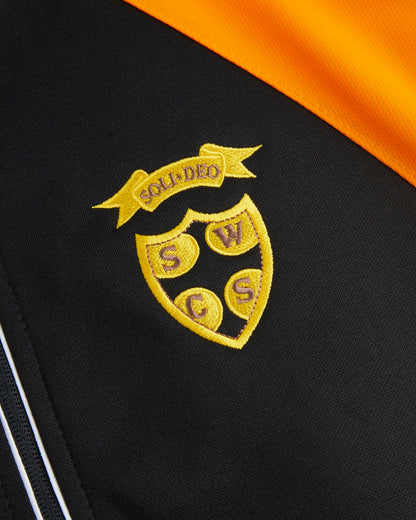 Black/Amber Tracksuit Top