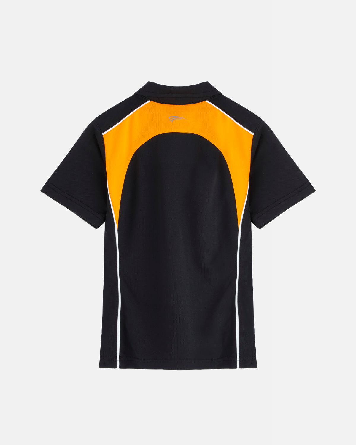 Boys Black/Amber Polo Shirt