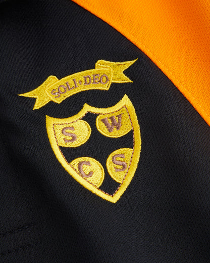 Boys Black/Amber Polo Shirt